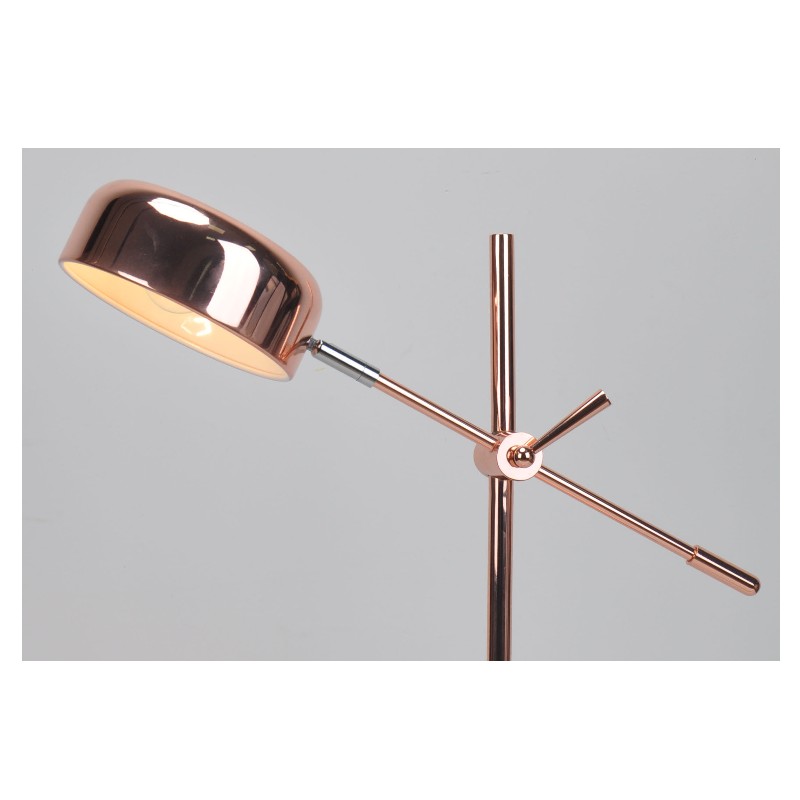 Настолна лампа с метален нюанс и функция за регулиране