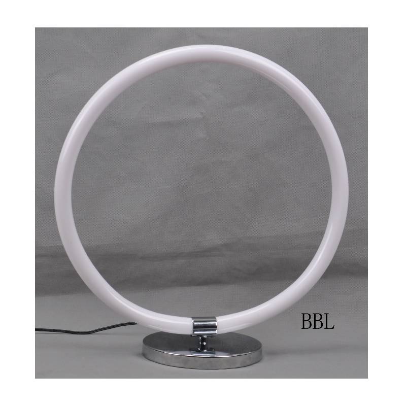 LED настолна лампа с акрилна кръгла тръба