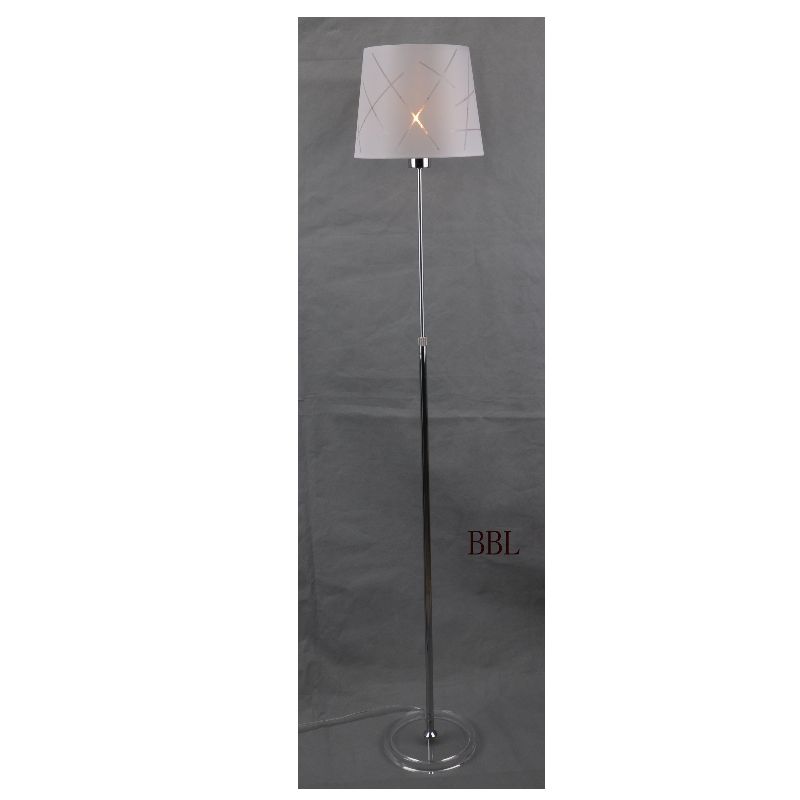 Подова лампа с цвят на плат, може да се регулира нагоре и надолу
