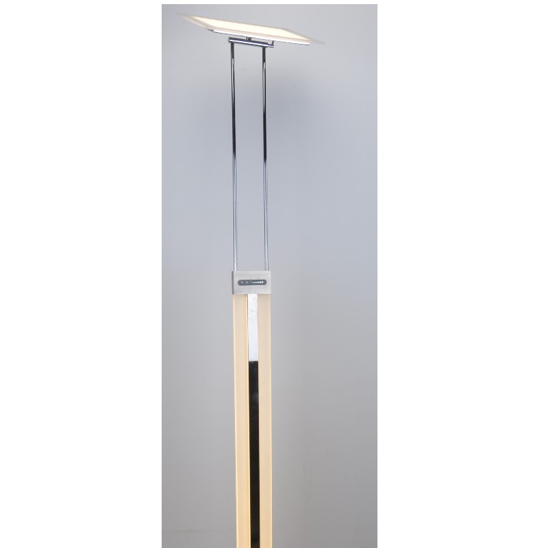 светодиодна етажна лампа с бутон на тъч димер на корпуса на лампата
